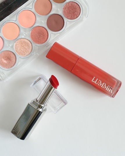 MELTING FIT SHINE BALM/Lummir/口紅を使ったクチコミ(8枚目)