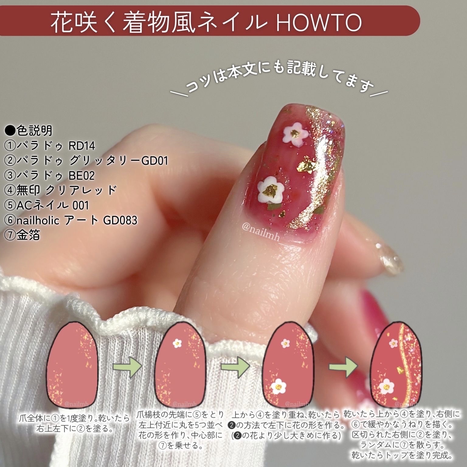 ネイルホリック アート/ネイルホリック/マニキュアを使ったクチコミ（3枚目）