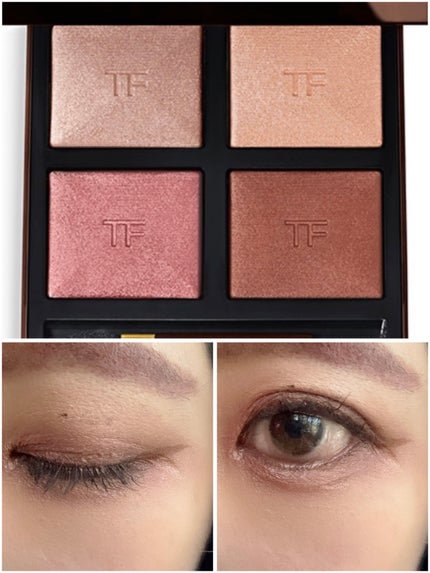 アイ カラー クォード/TOM FORD BEAUTY/アイシャドウパレットを使ったクチコミ(7枚目)