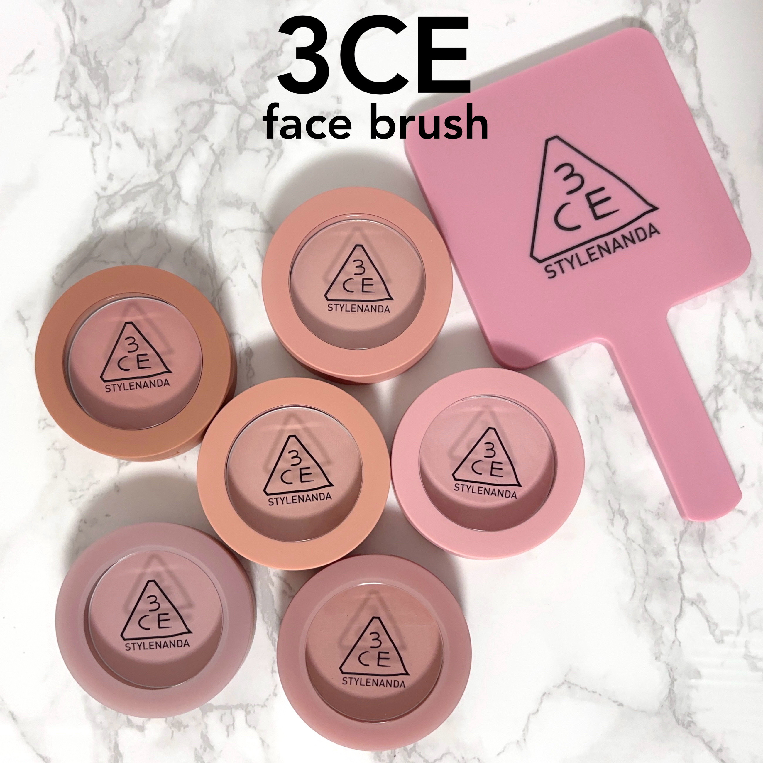 3CE フェイスブラッシュ/3CE/パウダーチークを使ったクチコミ（1枚目）