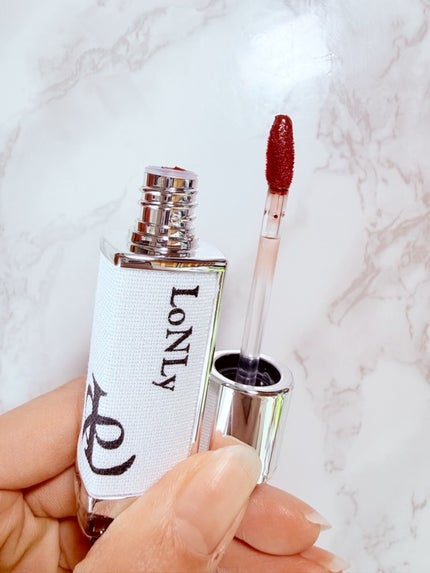 キャンドルライトジュレティント/LoNLy /リップティントを使ったクチコミ(4枚目)