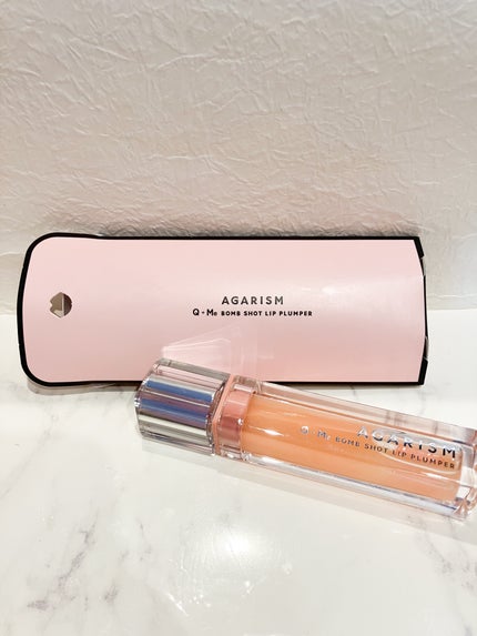 キューミ―ボムショットリッププランパー/AGARISM/リッププランパーを使ったクチコミ(1枚目)