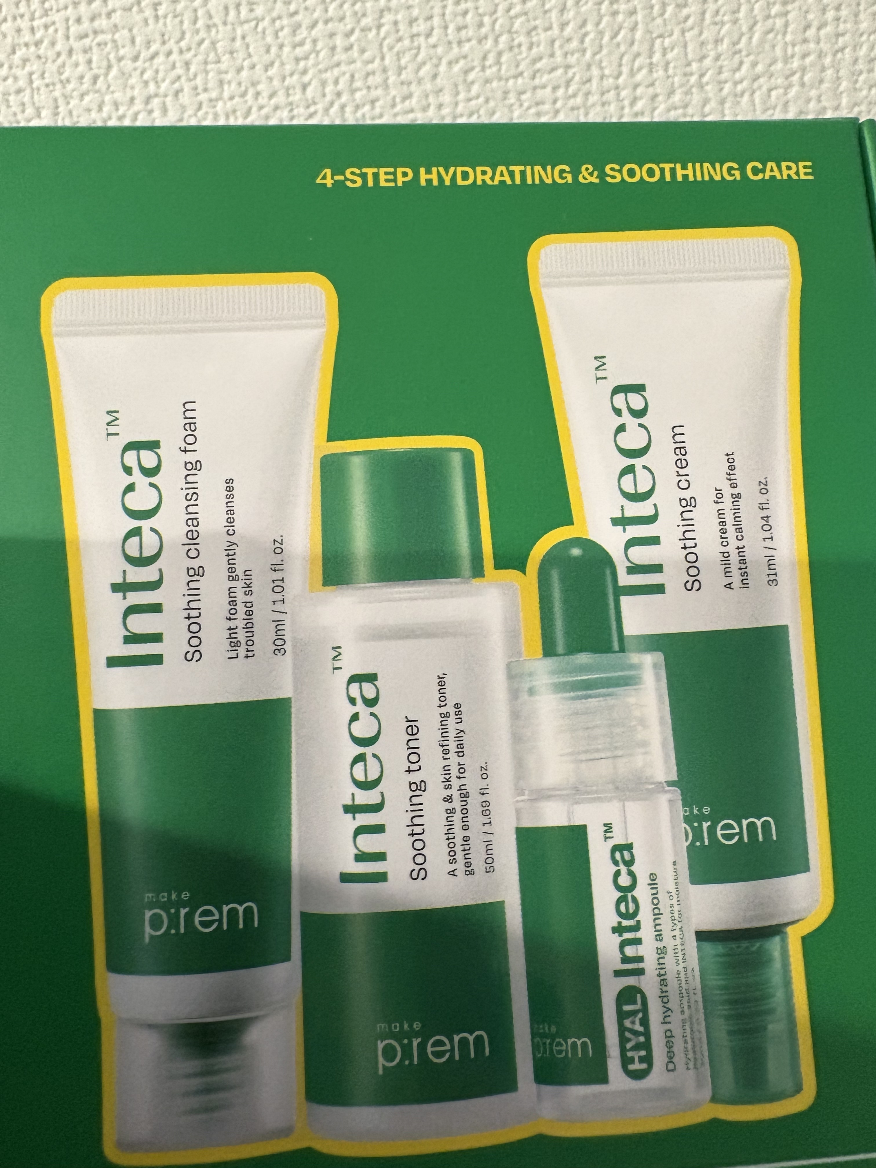 インテカ スージングトナー/make prem/化粧水を使ったクチコミ（1枚目）