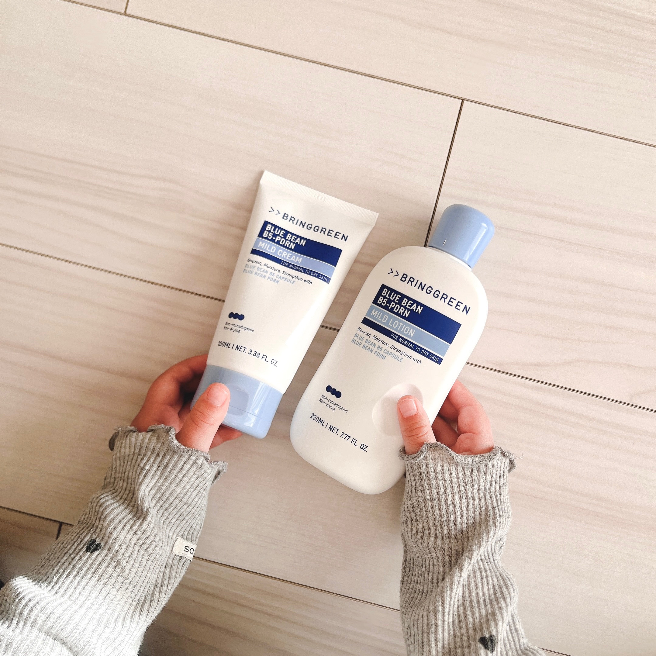 
\家族みんなで使えるスキンケア/
⁡
BRINGGREENの乳液とクリームを使ってみたよ！！
⁡
・ブルービーンB5-PDRN™マイルドローション
・ブルービーンB5-PDRN™マイルドクリーム
⁡
BRINGGREENはオリーブヤングの