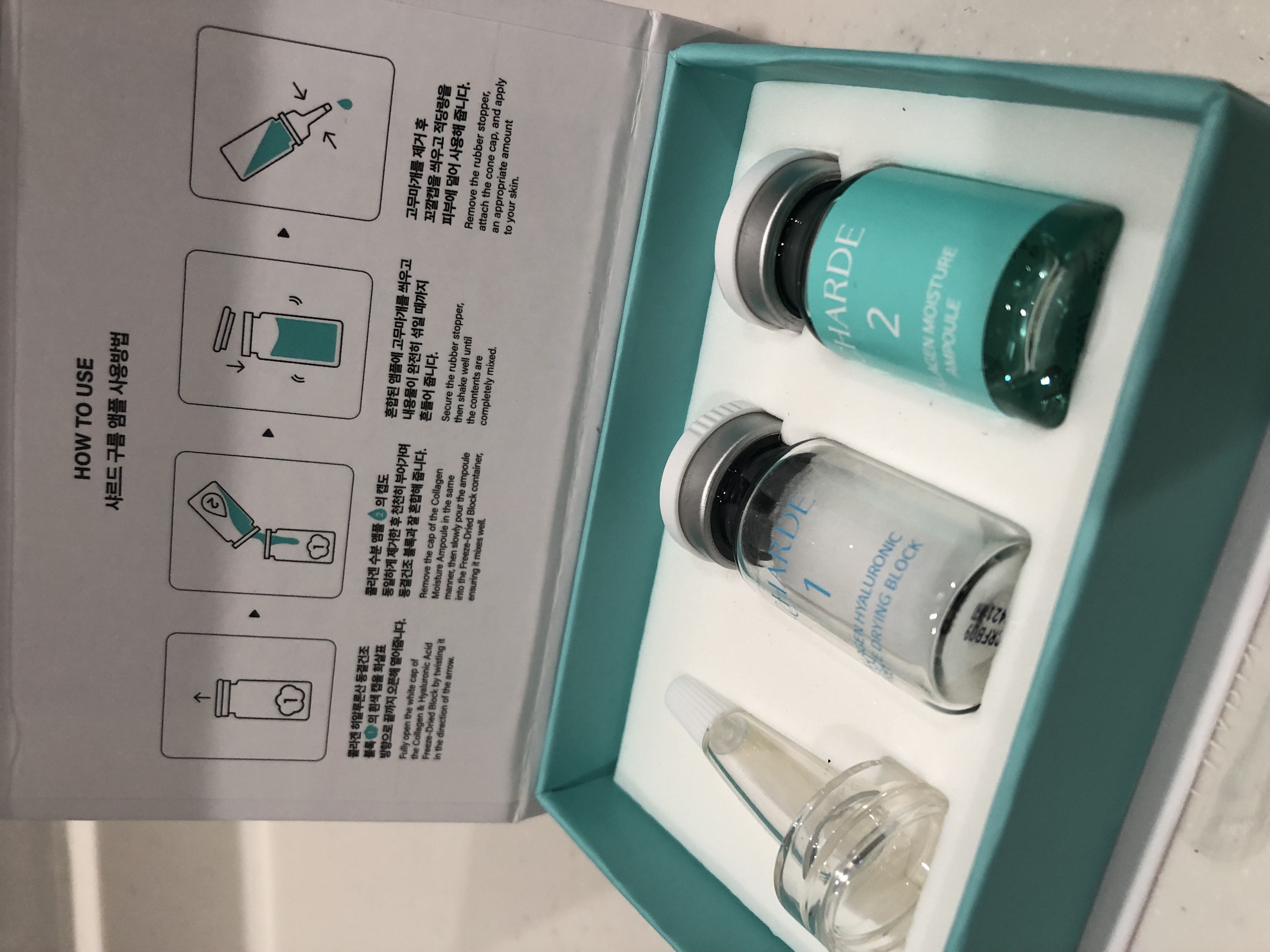 クラウドアンプル 1week キット/CHARDE/美容液を使ったクチコミ（1枚目）