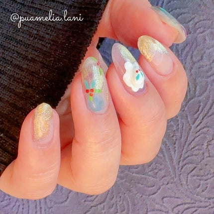 ピールオフベースジェル/sacra/ネイルトップコートを使ったクチコミ(6枚目)