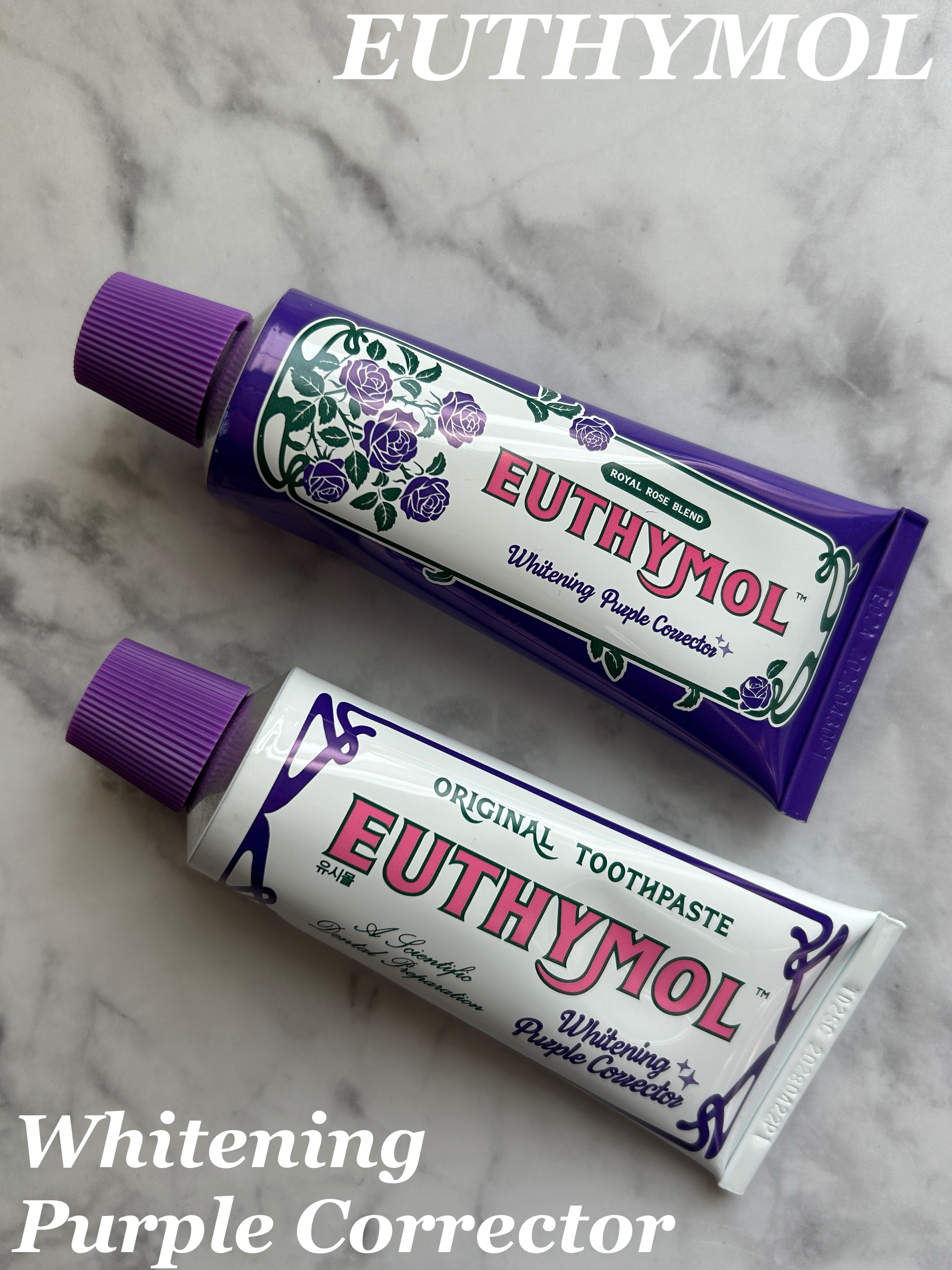 ホワイトニングパープルコレクター歯磨き粉 106ｇ/EUTHYMOL/その他を使ったクチコミ（1枚目）