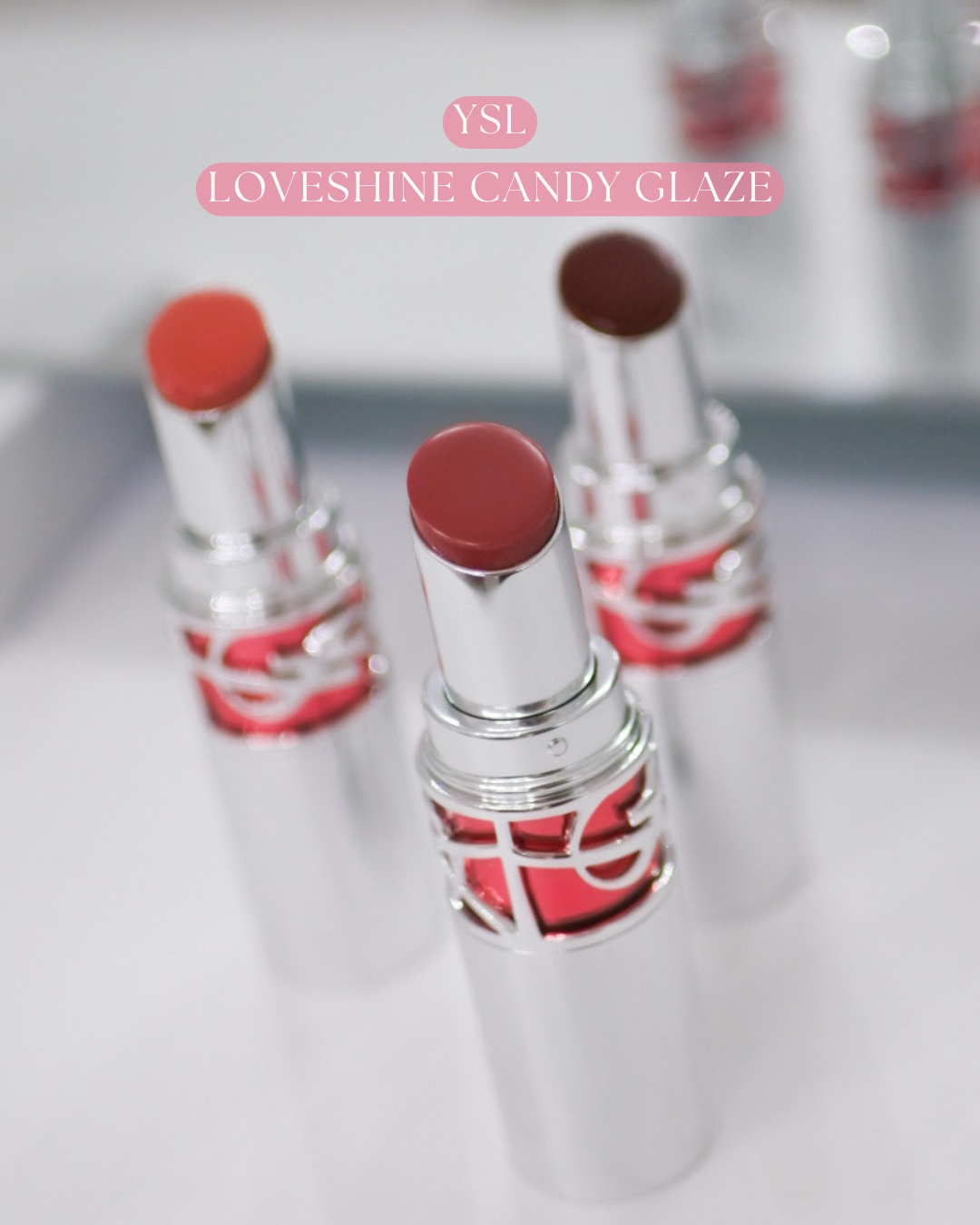 YSL ラブシャイン キャンディグレーズ/YVES SAINT LAURENT BEAUTE/口紅を使ったクチコミ（2枚目）