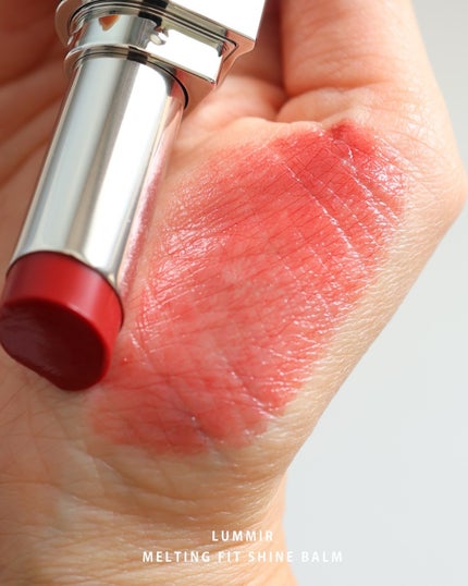 MELTING FIT SHINE BALM/Lummir/口紅を使ったクチコミ(3枚目)