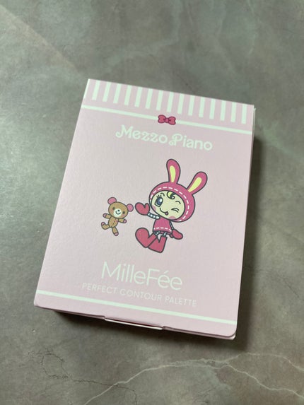 チート顔コントゥアパレット/MilleFée/パウダーハイライトを使ったクチコミ(7枚目)