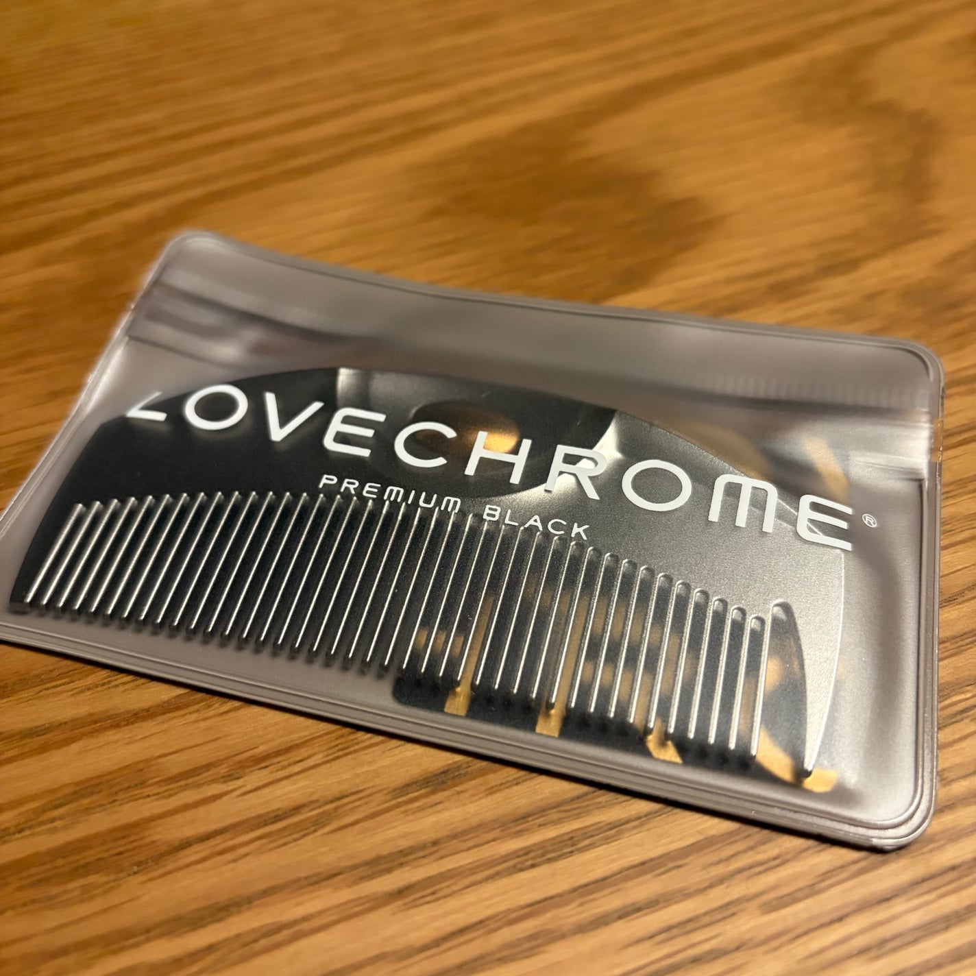 PG ツキ プレミアムブラック/LOVECHROME/ヘアコームを使ったクチコミ(2枚目)