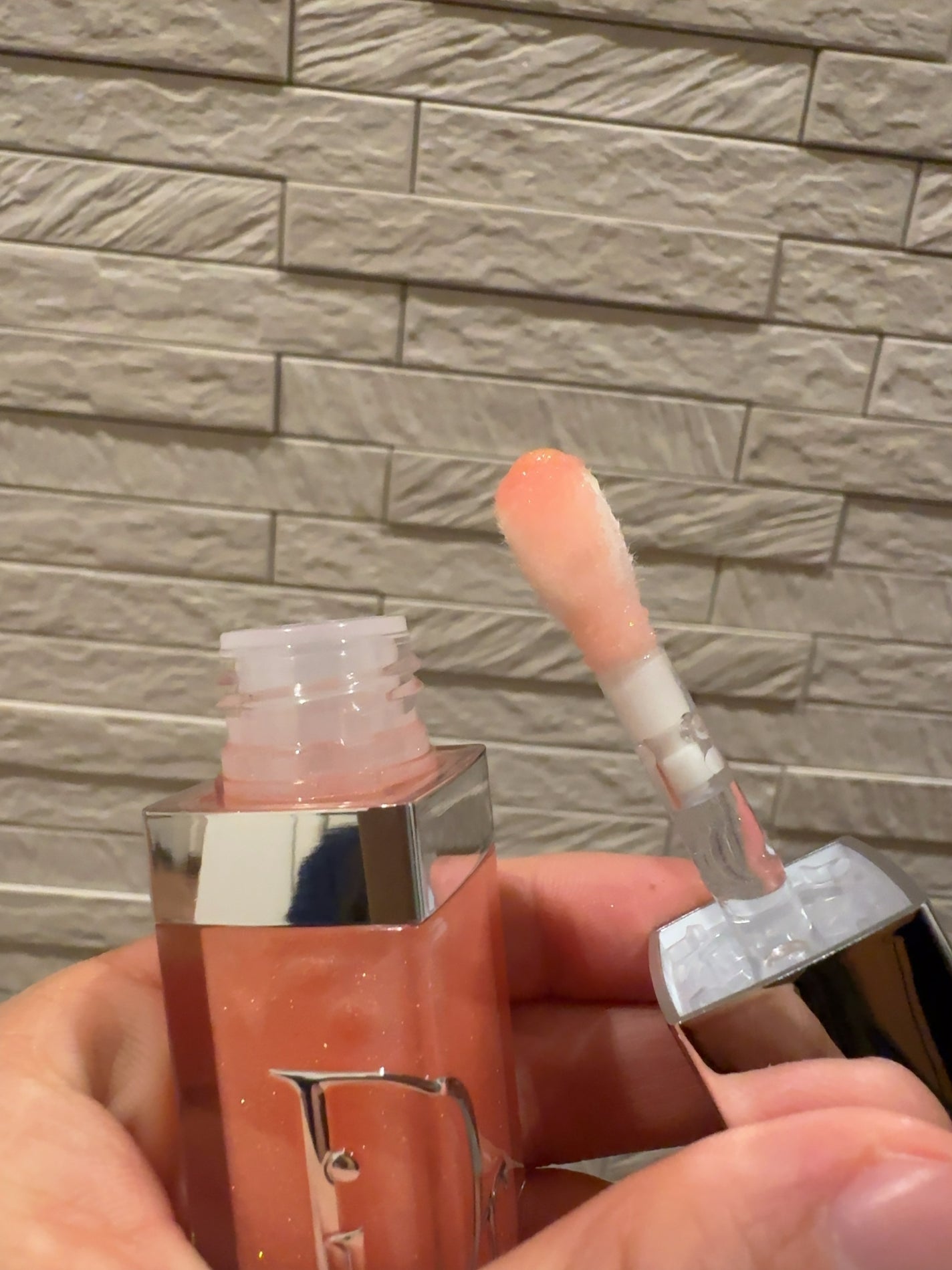 ディオール アディクト リップ グロウ オイル/Dior/リップオイルを使ったクチコミ(5枚目)