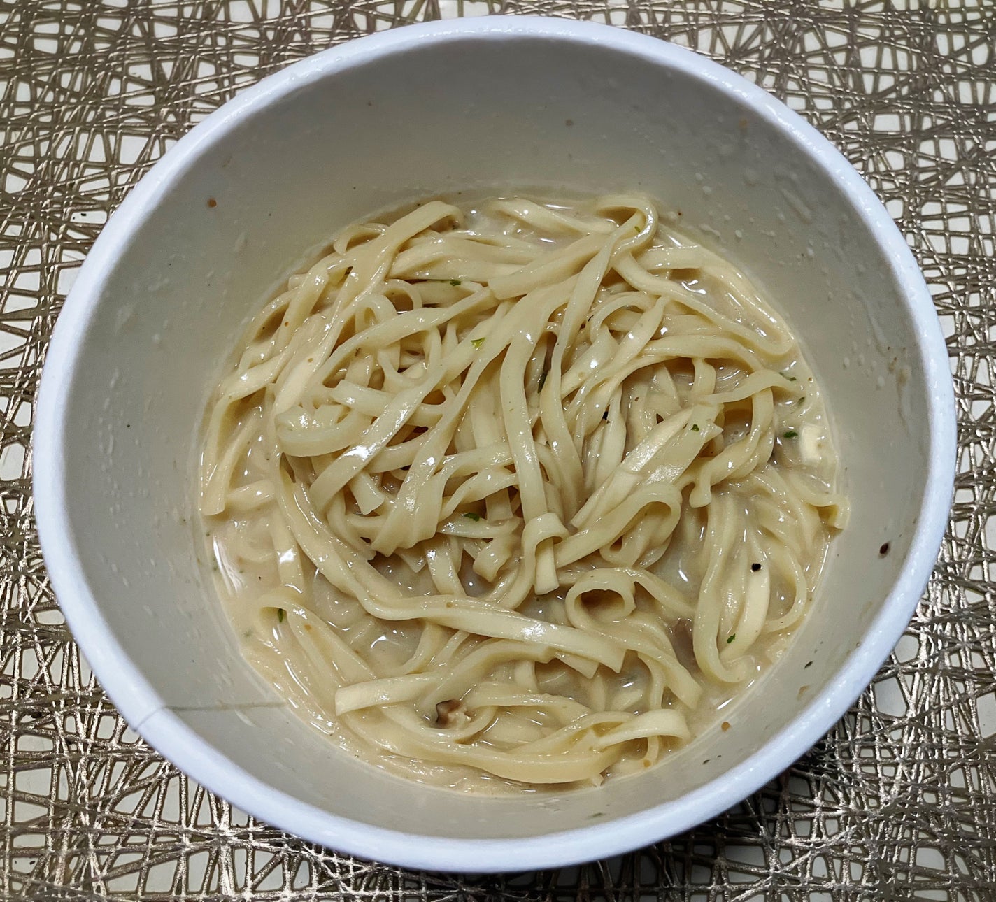 テングル きのこクリーム味 プロテインパスタ/tangle/その他食品を使ったクチコミ(4枚目)