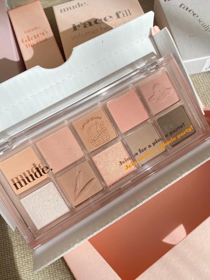 MDショールモーメント アイシャドウパレット 07 ピクニックタイム/mude./アイシャドウパレットを使ったクチコミ(2枚目)