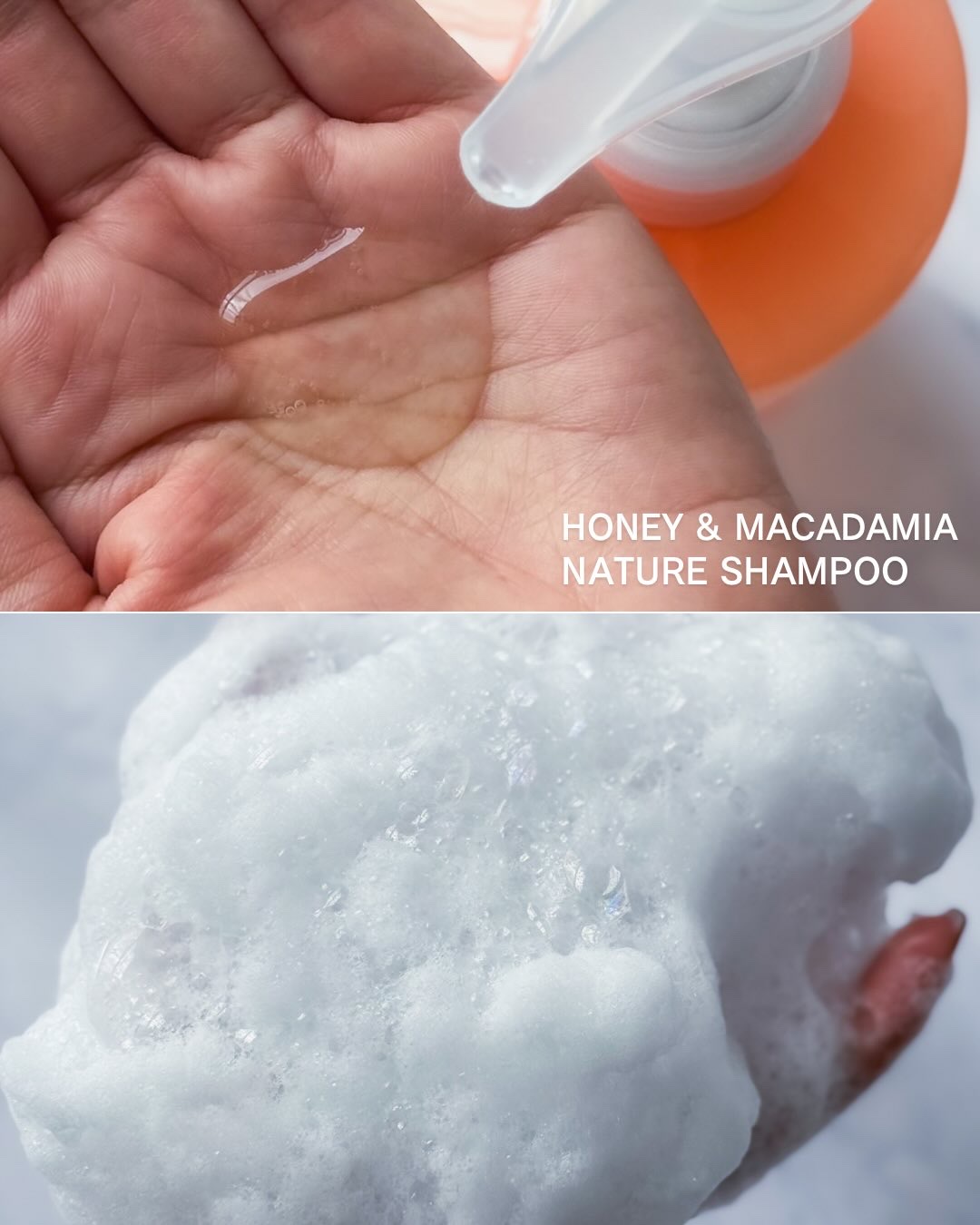 ハニー＆マカデミア シャンプー＆トリートメント『ウェディングブーケの香り』 トリートメント（500ml）/KUNDAL/市販シャンプーを使ったクチコミ（2枚目）