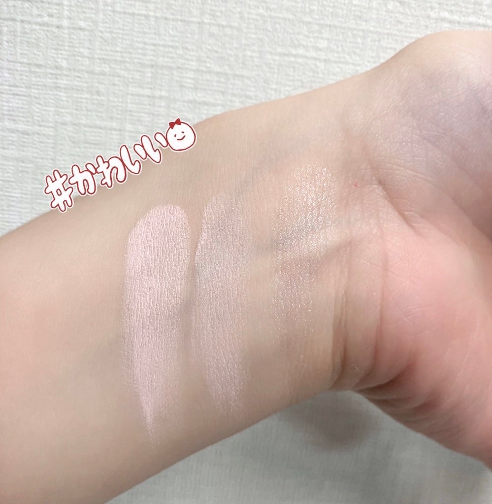 マルチファンクショナルハイライトパレット/INTO U/ハイライトを使ったクチコミ(3枚目)