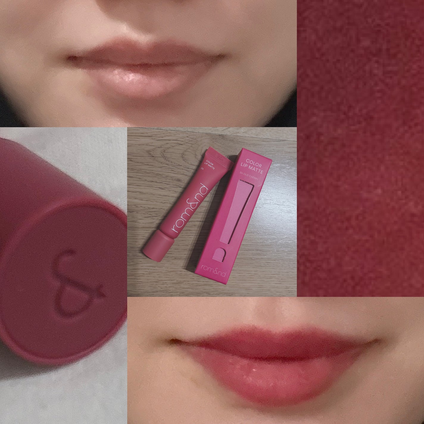 カラーリップマット/rom&nd/口紅を使ったクチコミ(2枚目)