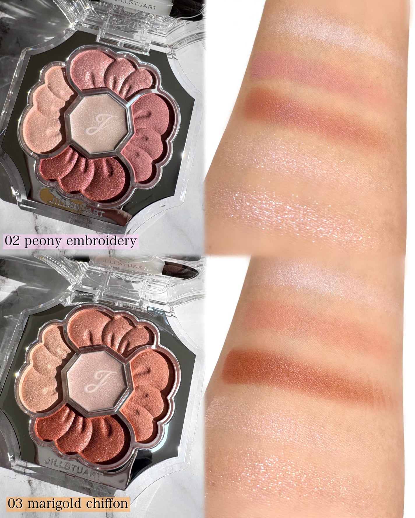 ジルスチュアート ドレスドブルーム アイズ/JILL STUART/アイシャドウパレットを使ったクチコミ(2枚目)