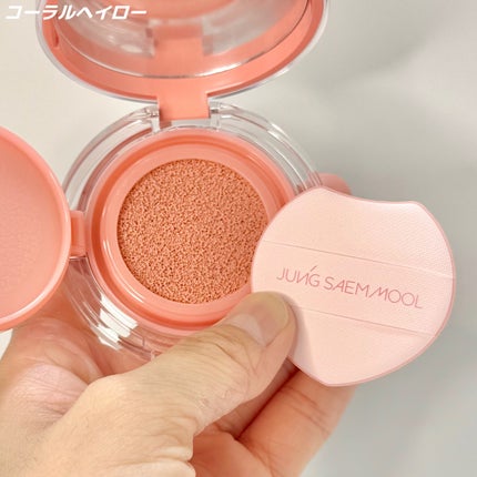 アーティストクッションブラッシュ/JUNG SAEM MOOL/リキッドチークを使ったクチコミ(2枚目)