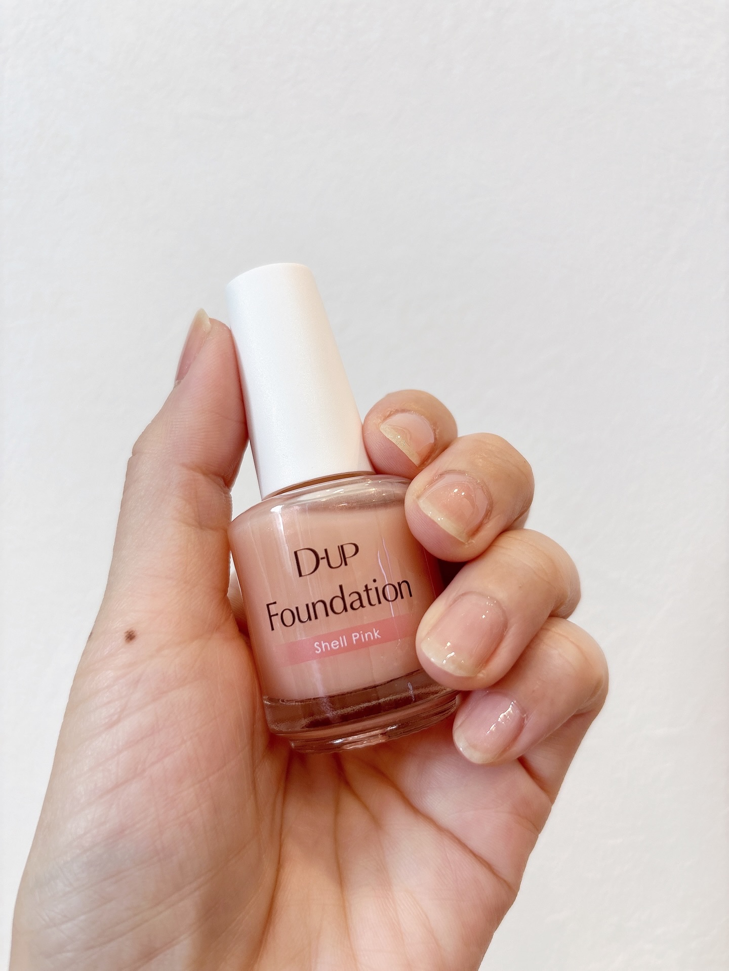ディーアップファンデーション/D-UP/ネイルベースコートを使ったクチコミ（3枚目）