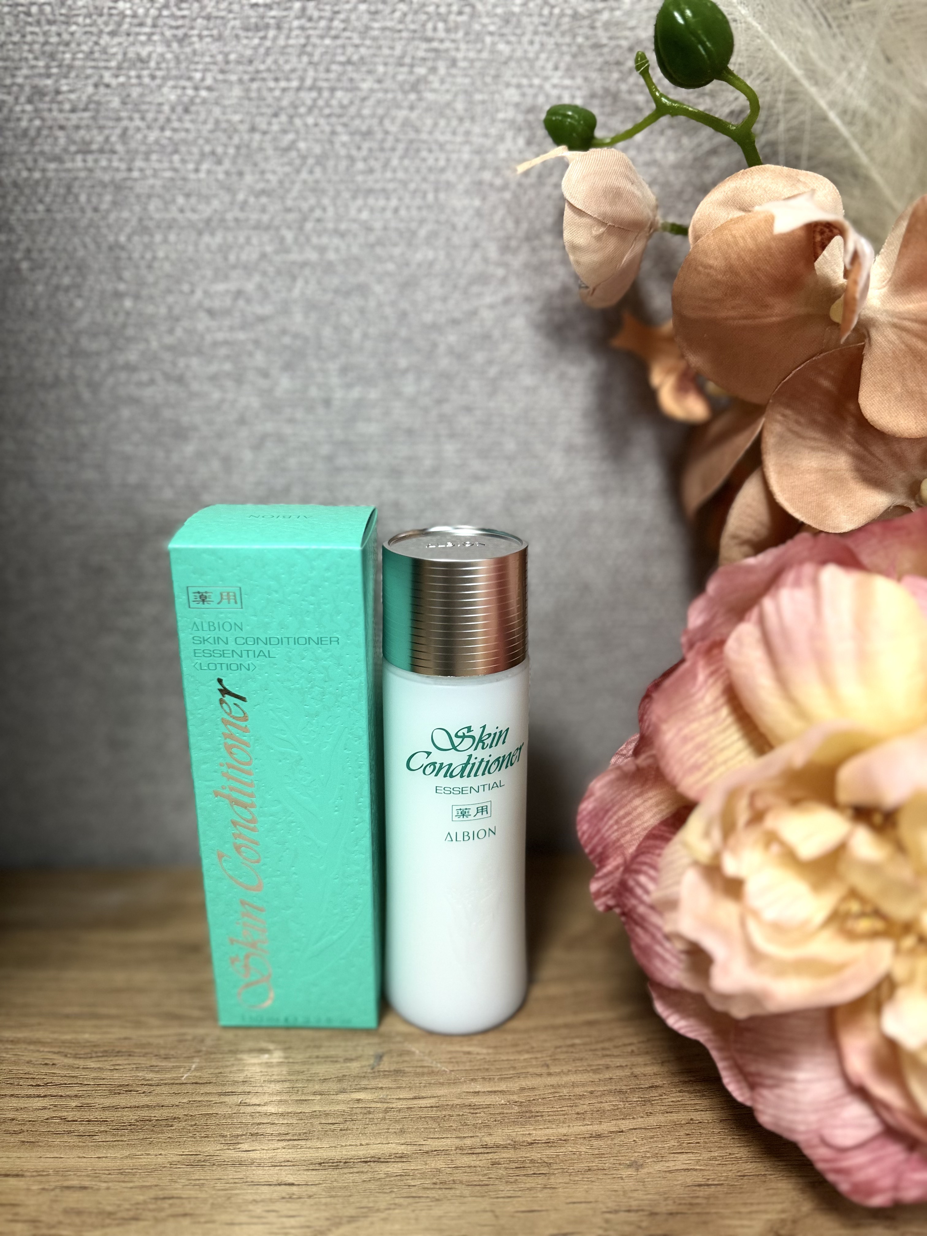  薬用スキンコンディショナーエッセンシャル N/ALBION/化粧水を使ったクチコミ（2枚目）