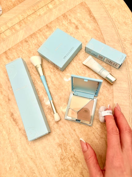 ハイライト・シェーディングパレットミニセット/TIMAGE/メイクアップキットを使ったクチコミ(1枚目)