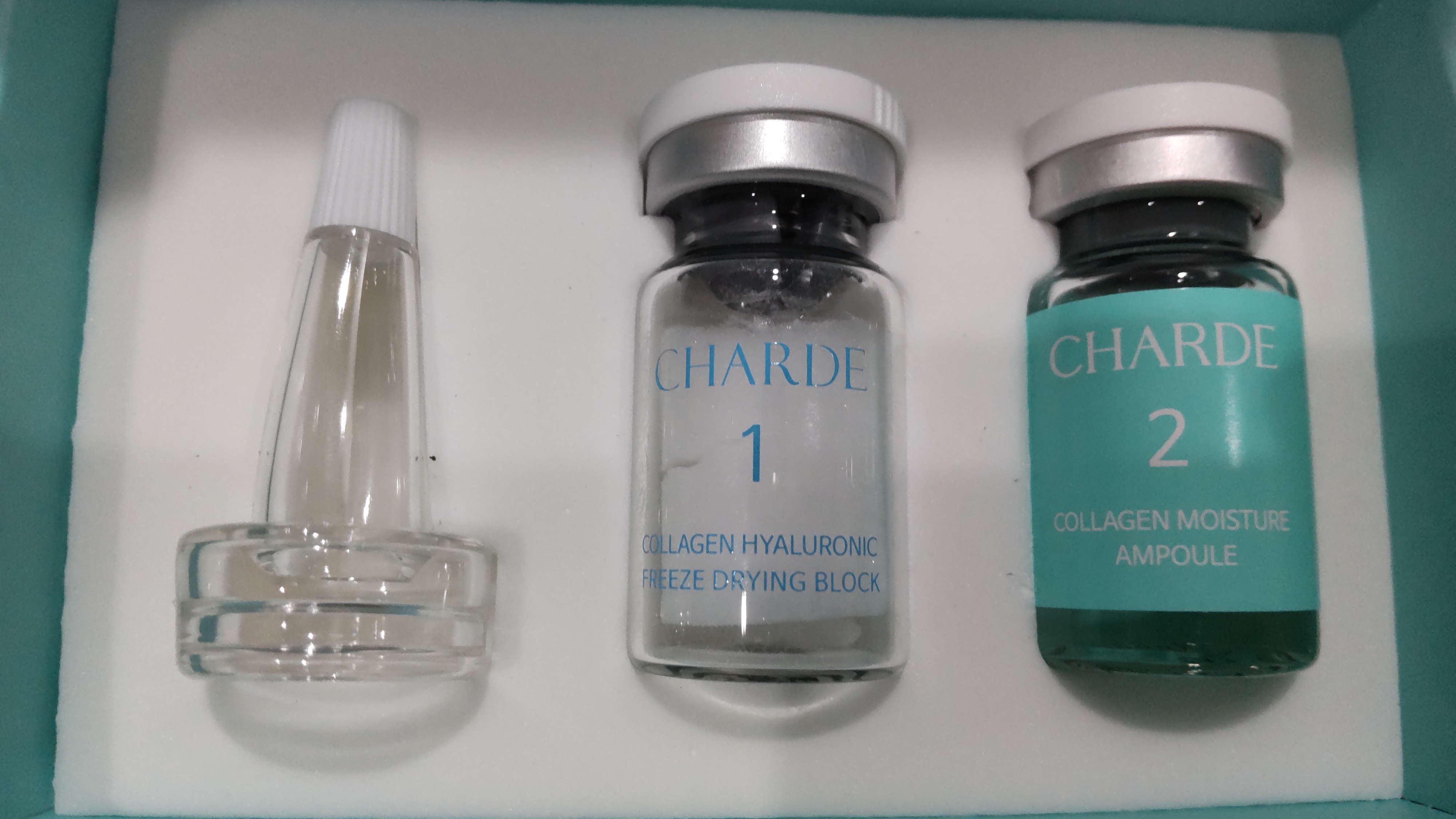 クラウドアンプル 1week キット/CHARDE/美容液を使ったクチコミ（2枚目）