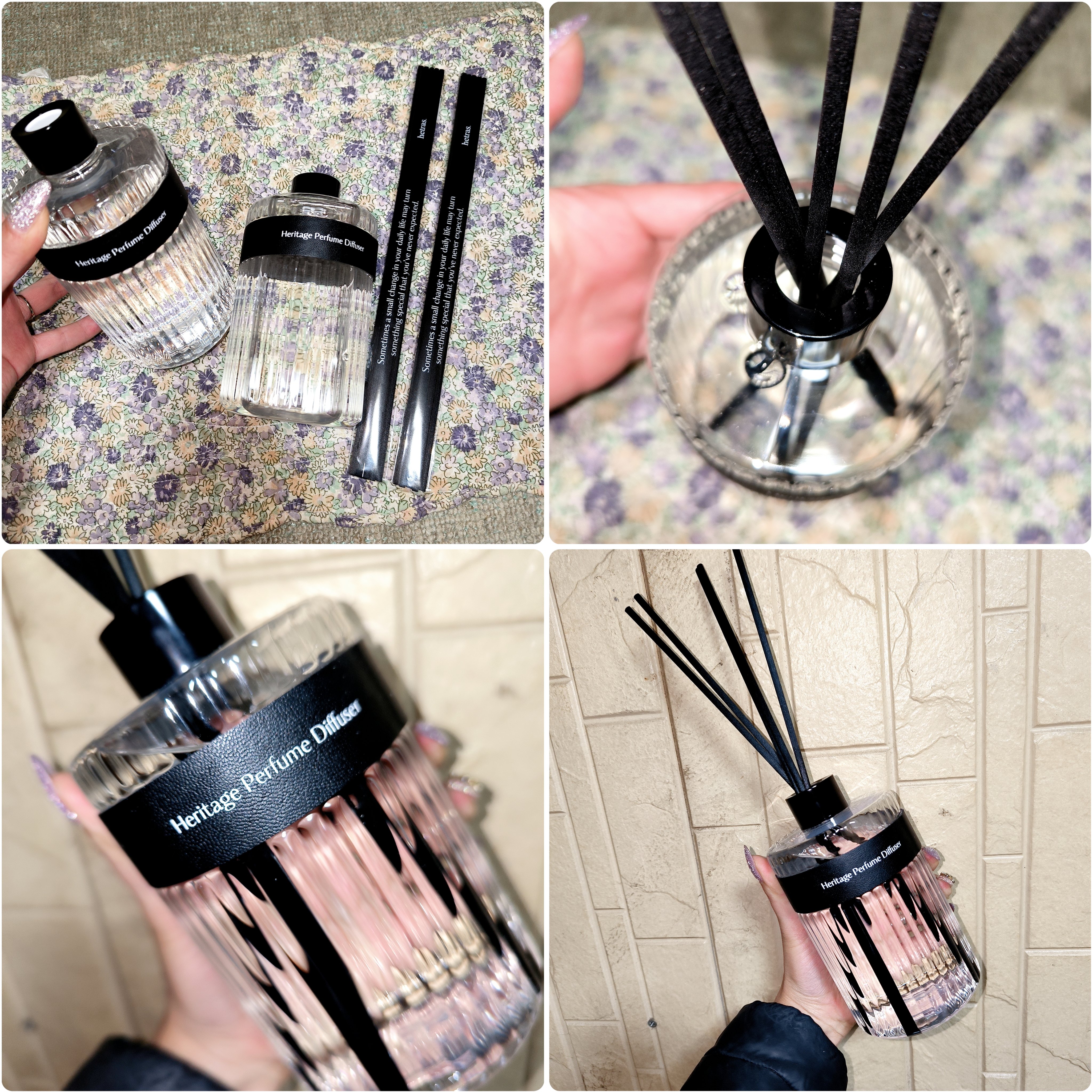 ヘリテージディフューザー/hetras/ルームフレグランスを使ったクチコミ（2枚目）