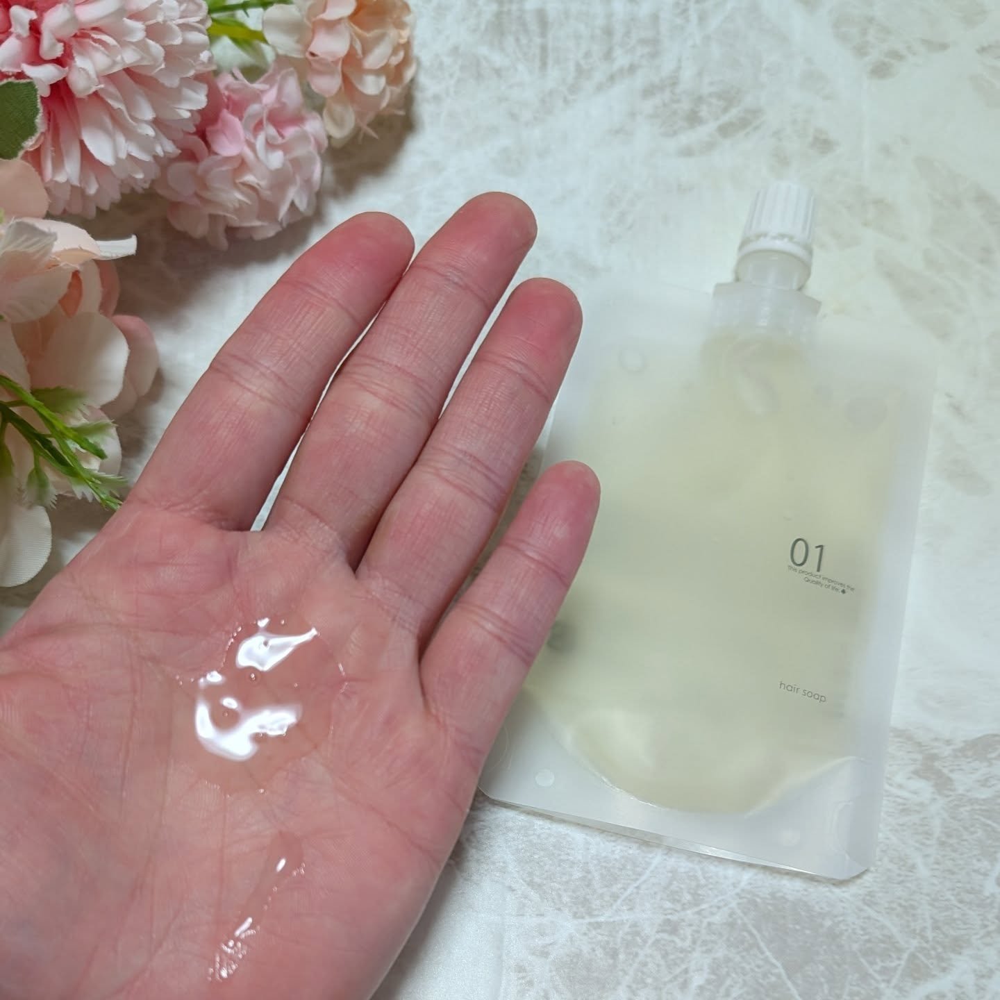 ヘアケアトライアルセット/QUEEN'S BATHROOM/トライアルキットを使ったクチコミ（3枚目）