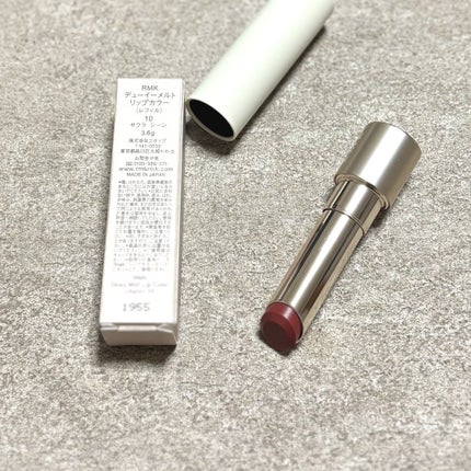 RMK デューイーメルト リップカラー/RMK/口紅を使ったクチコミ(2枚目)