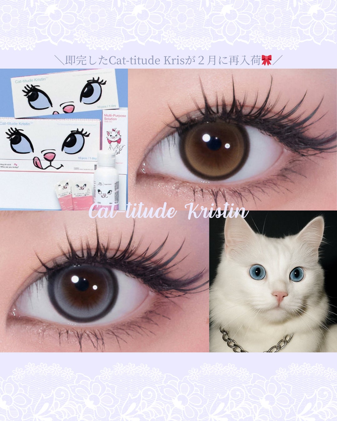 tuka on LIPS 「\即完したCat-titudeKristinが再入荷🎀/マリー..」(1枚目)