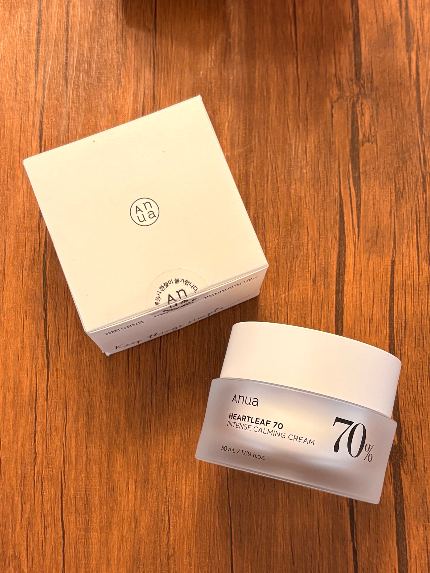 ドクダミ 70 インテンスカーミングクリーム/Anua/フェイスクリームを使ったクチコミ(3枚目)