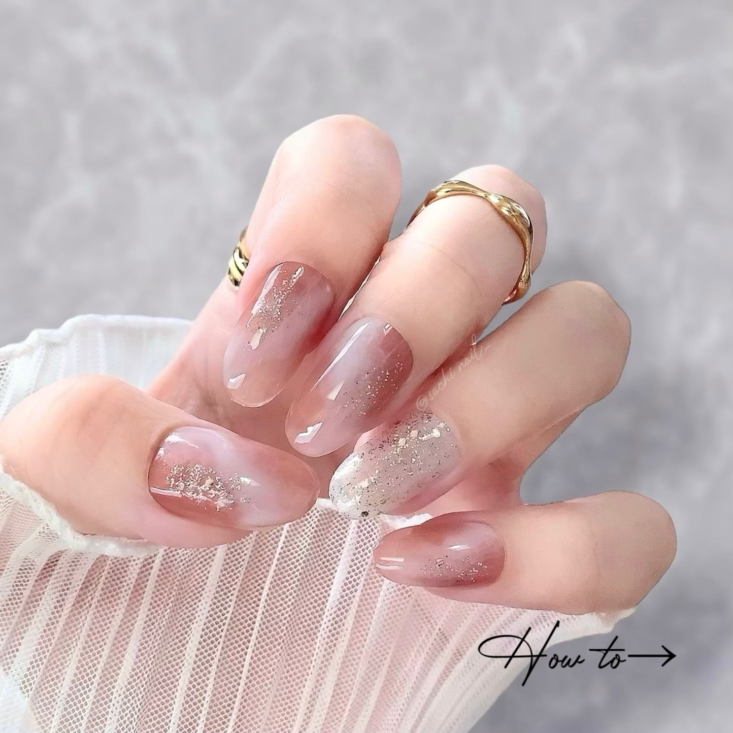 ネイルホリック つめ用ファンデ+ RD039F/ネイルホリック/ネイルトップコートを使ったクチコミ（2枚目）