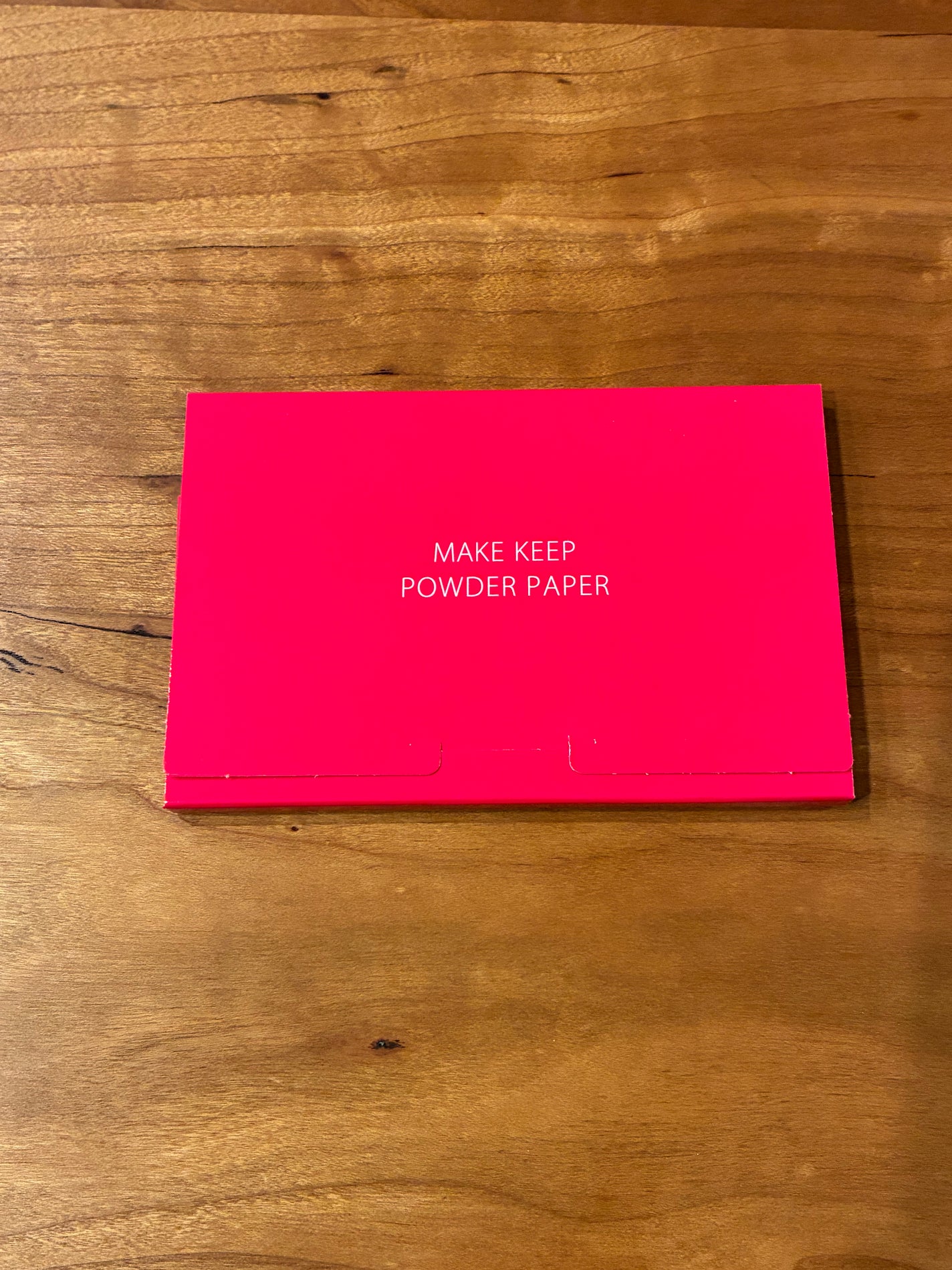 メイク キープ オイルブロック 紙パウダー/コーセーコスメニエンス/あぶらとり紙を使ったクチコミ(1枚目)