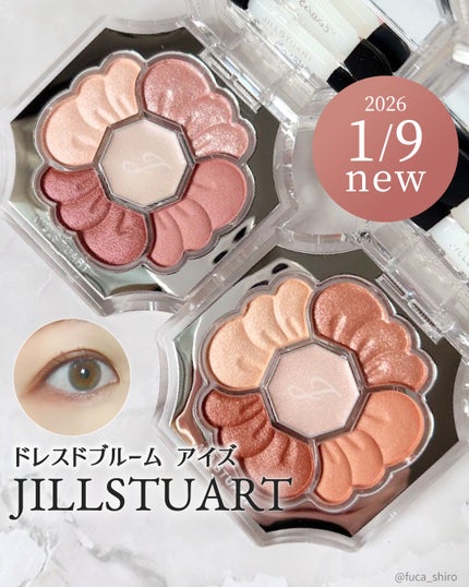 ジルスチュアート ドレスドブルーム アイズ/JILL STUART/アイシャドウパレットを使ったクチコミ(1枚目)
