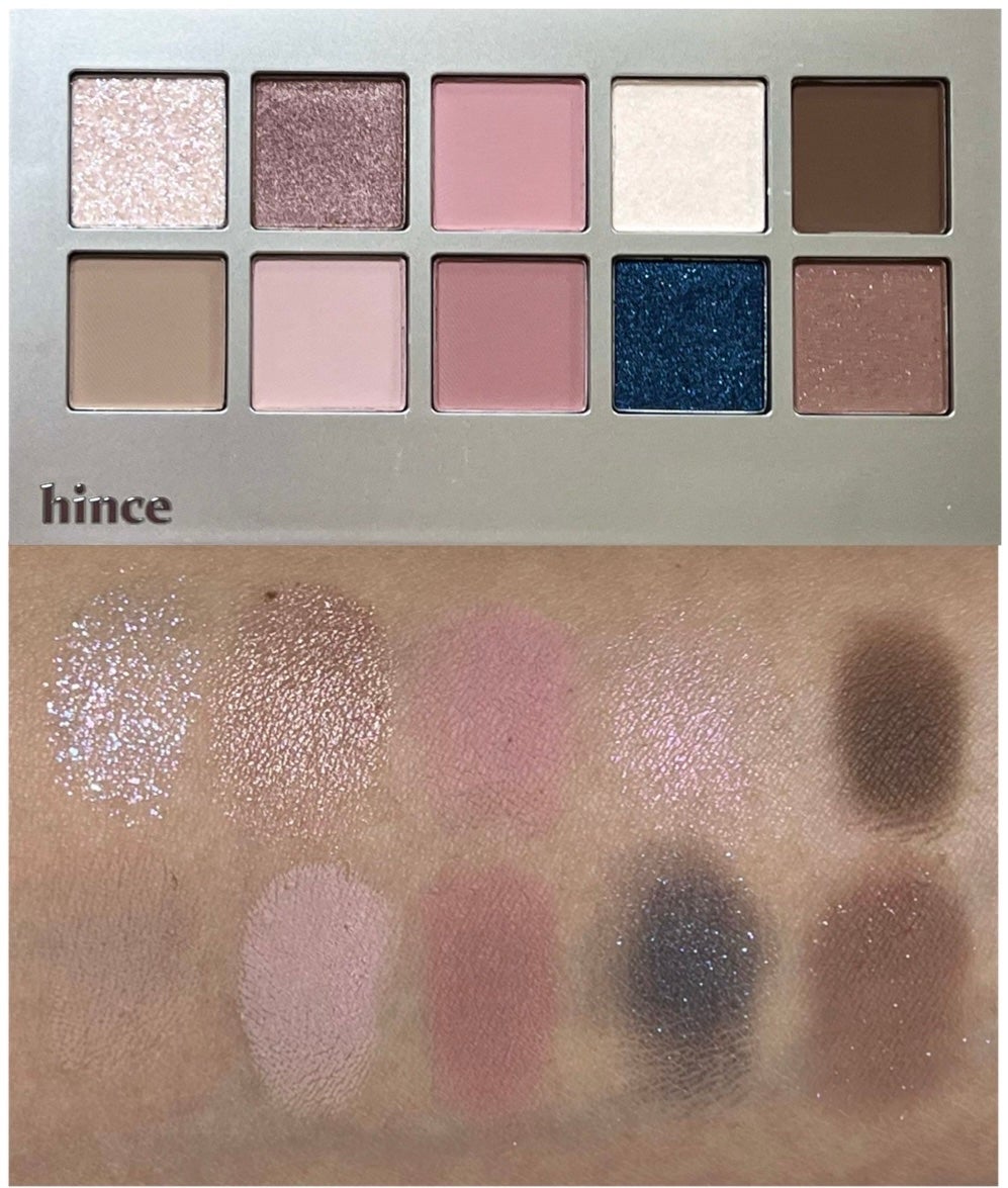 ニューデップスアイシャドウパレット/hince/アイシャドウパレットを使ったクチコミ(4枚目)
