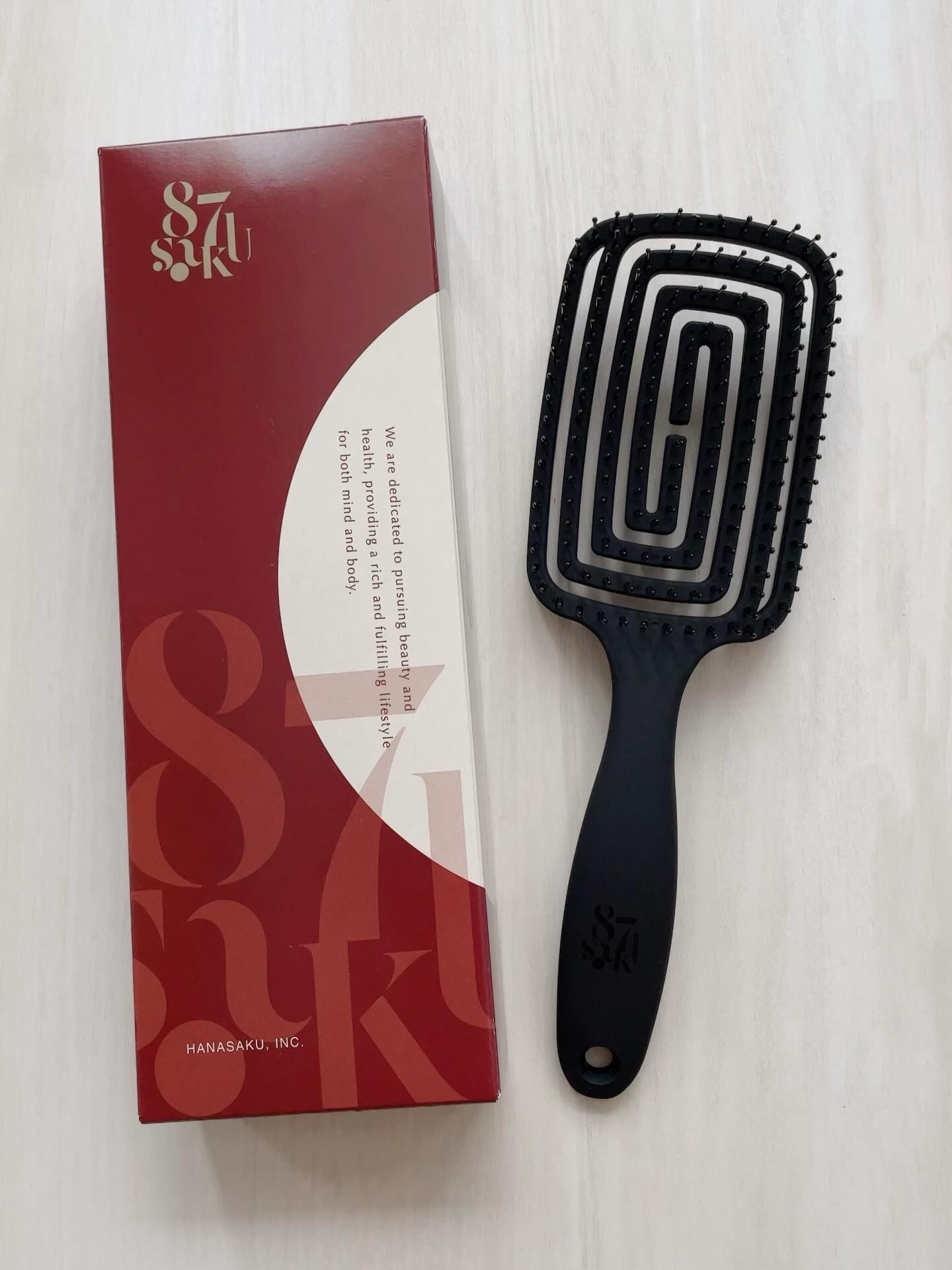 87saku ハナサク 速乾ブラシ/87saku/ヘアブラシを使ったクチコミ（3枚目）