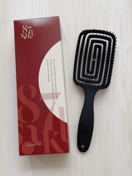 87saku ハナサク 速乾ブラシ/87saku/ヘアブラシを使ったクチコミ(3枚目)