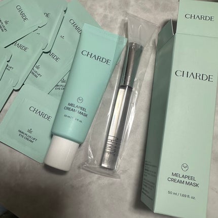 メラピールクリームマスク/CHARDE/ピーリングを使ったクチコミ(2枚目)