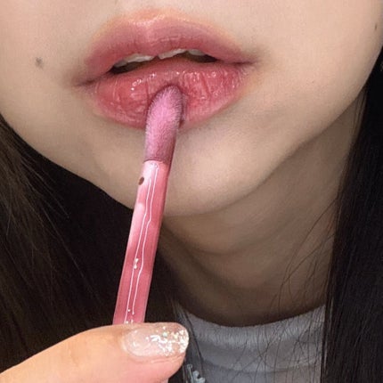 ジンジャーシュガーカラーリップセラム/ETUDE/リップ美容液を使ったクチコミ(4枚目)