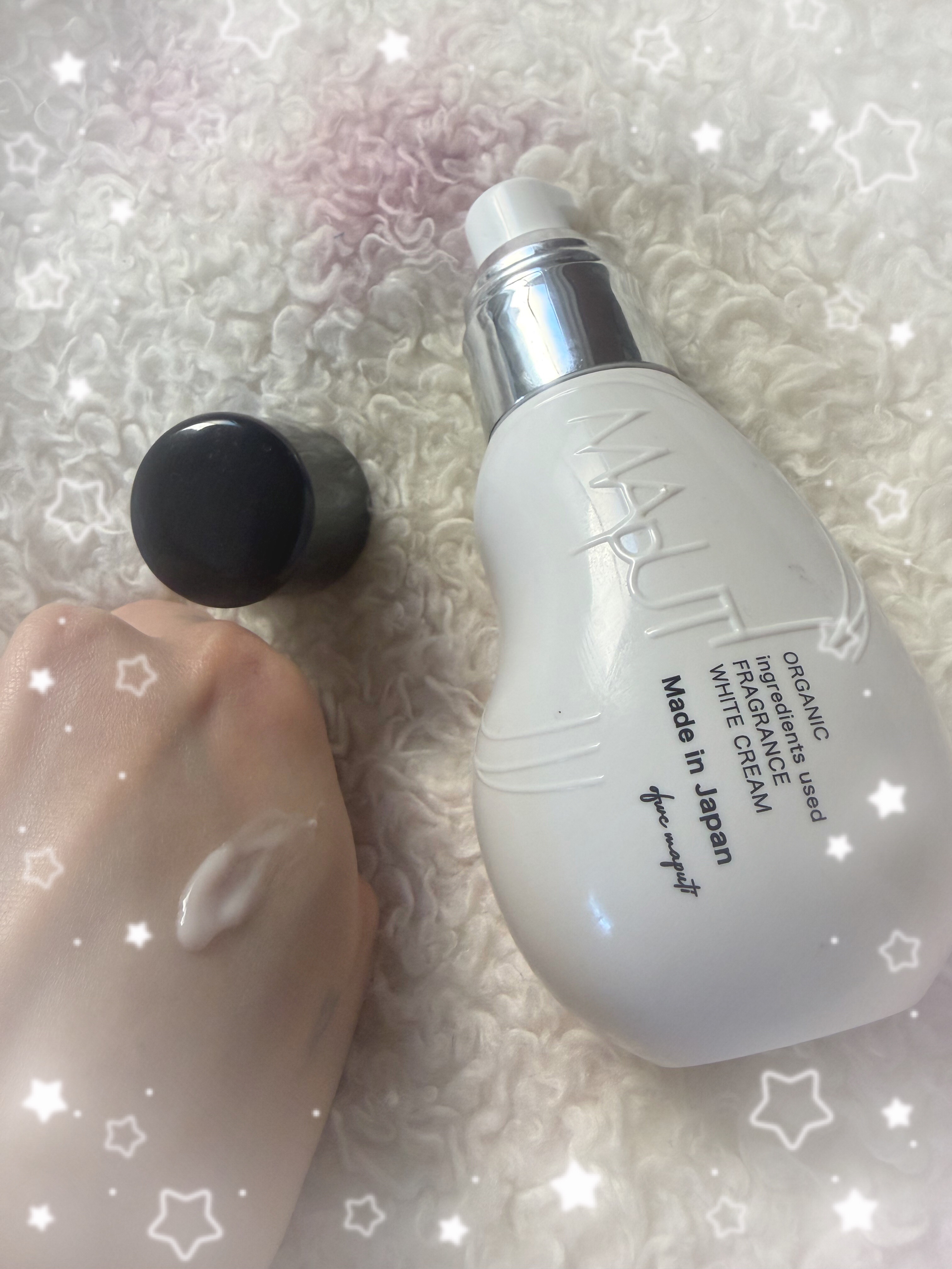 オーガニックフレグランスホワイトクリーム/MAPUTI/デリケートゾーンケアを使ったクチコミ（1枚目）