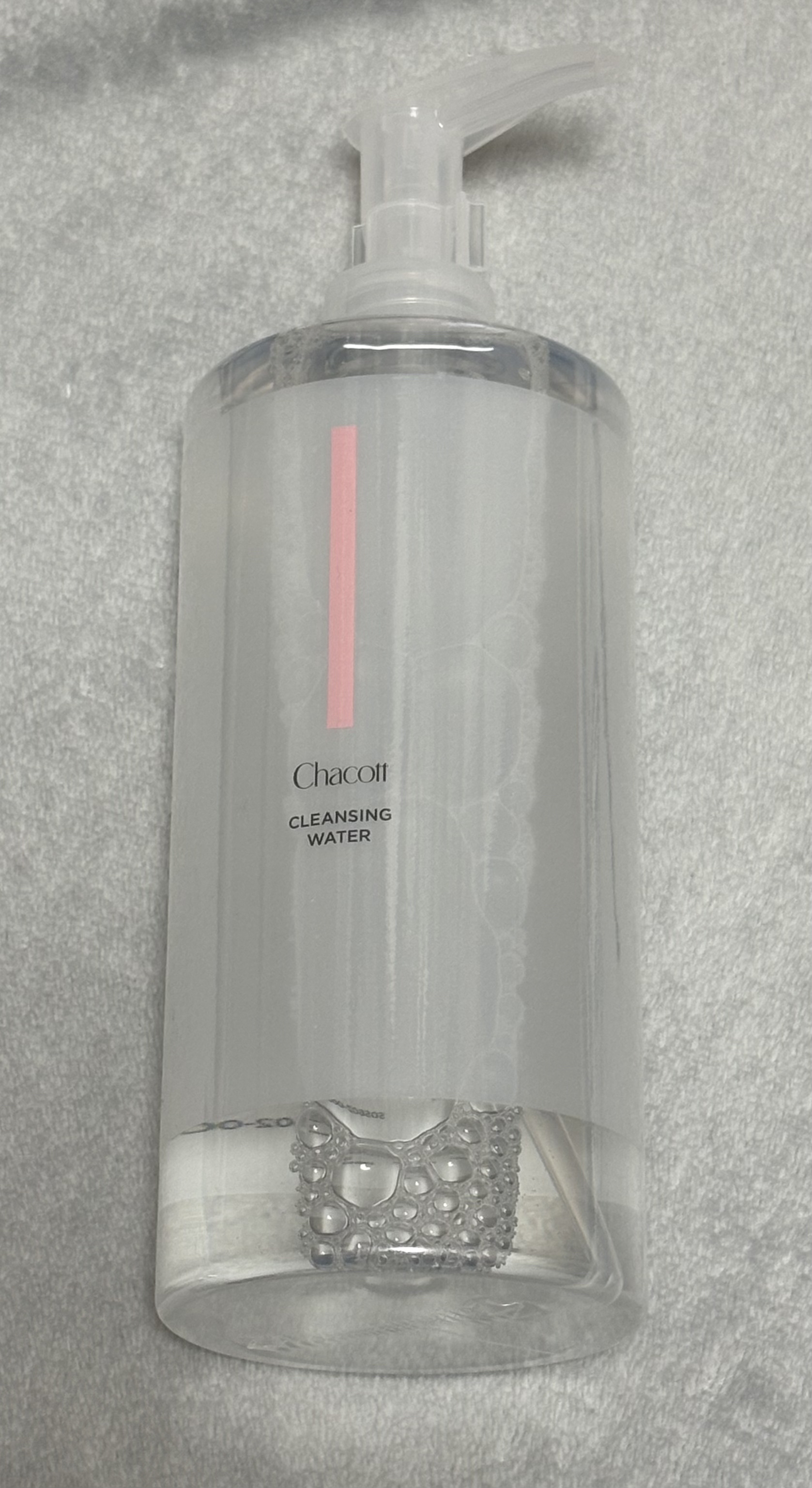 クレンジングウォーター/チャコット・コスメティクス/クレンジングウォーターを使ったクチコミ（1枚目）