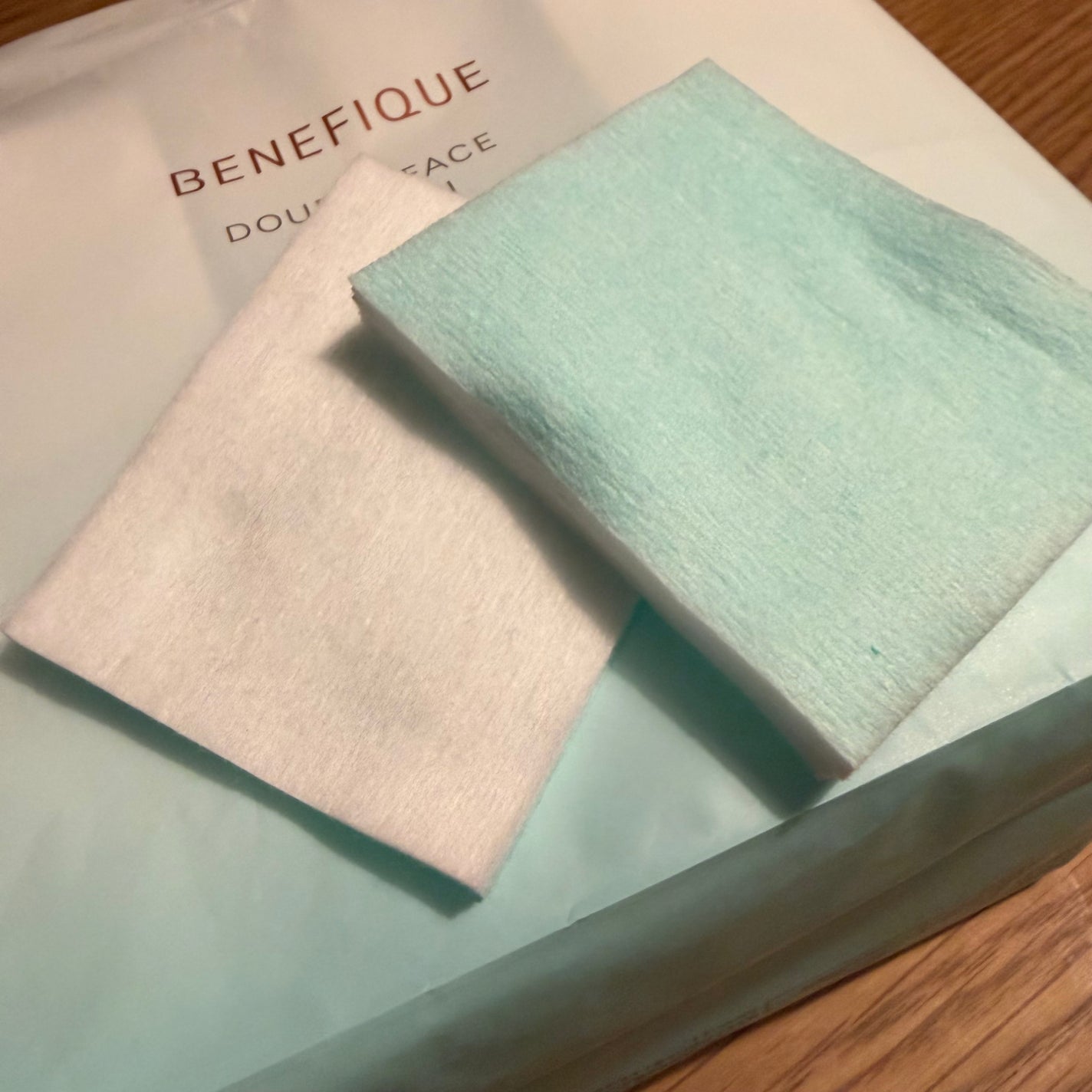 ダブルフェイスコットン N/BENEFIQUE/コットンを使ったクチコミ(1枚目)