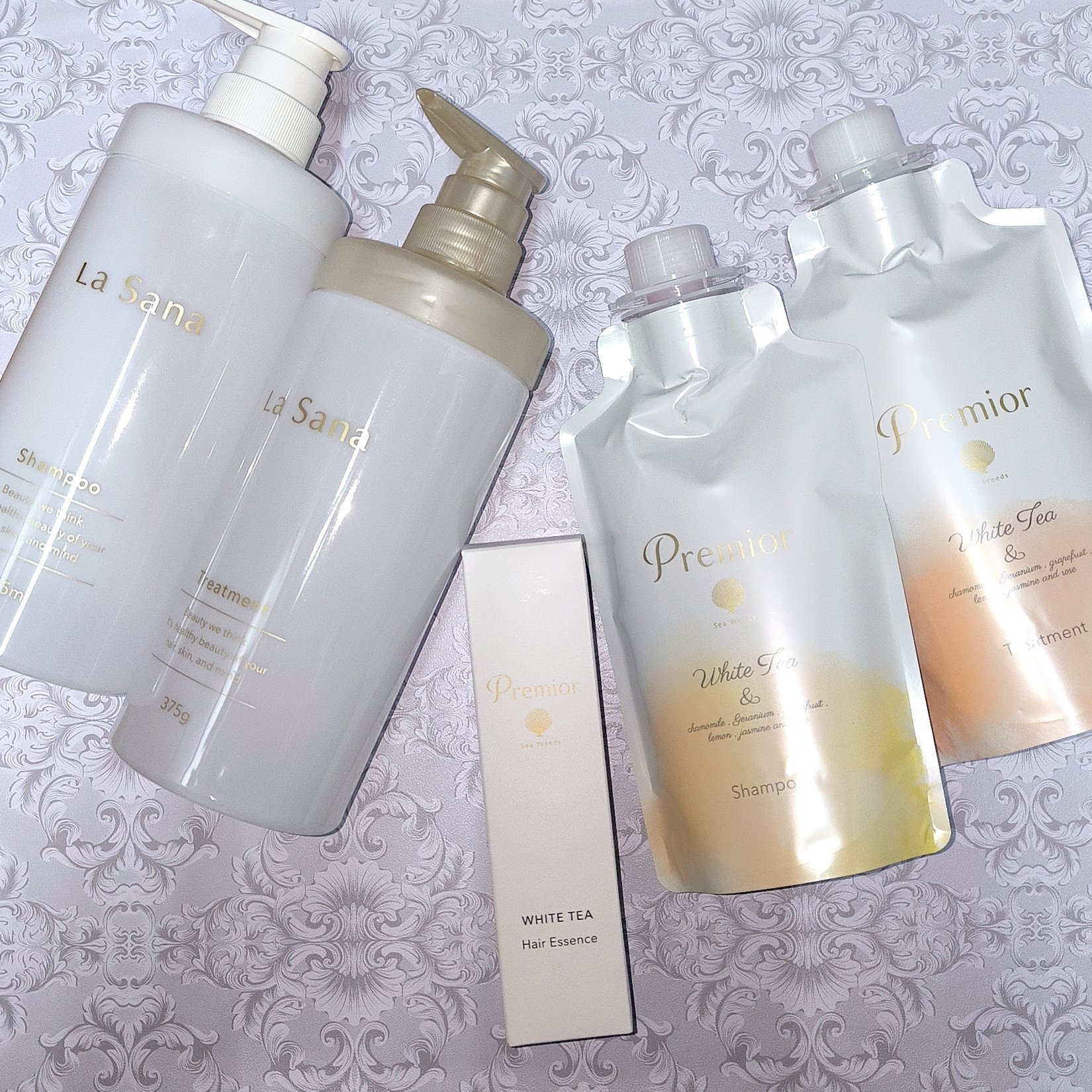 プレミオール シャンプー／トリートメント ホワイトティーの香り/ラサーナ/シャンプー・コンディショナーを使ったクチコミ（2枚目）
