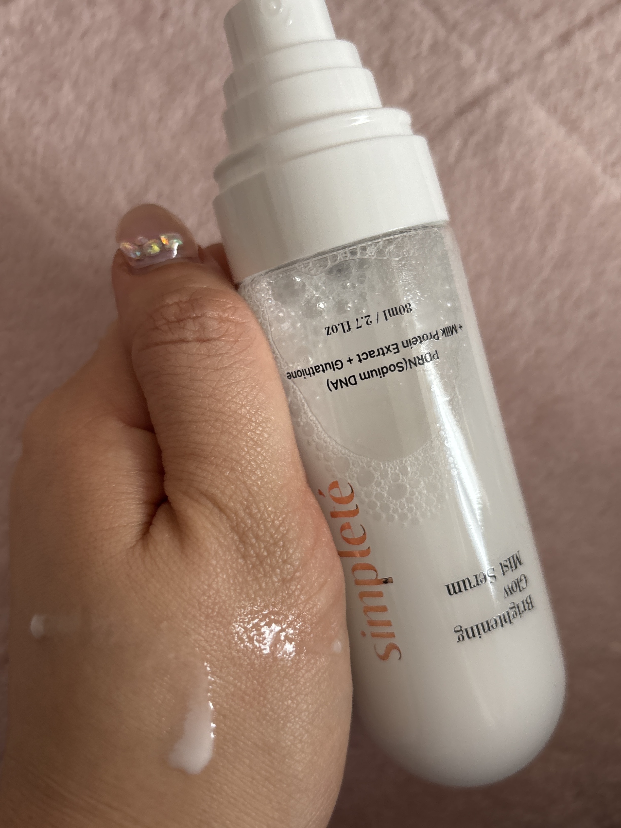 ブライトニング グロウ ミストセラム/Simplete(シンプレ)/ミスト状化粧水を使ったクチコミ（3枚目）