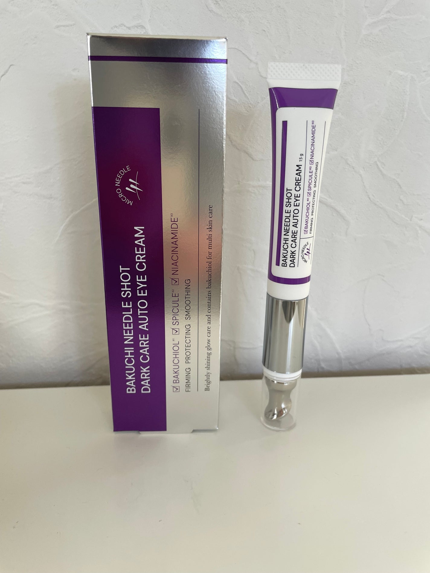 BAKUCHI NEEDLE SHOT DARK CARE AUTO EYE CREAM/LIALUSTER/アイケア・アイクリームを使ったクチコミ(1枚目)