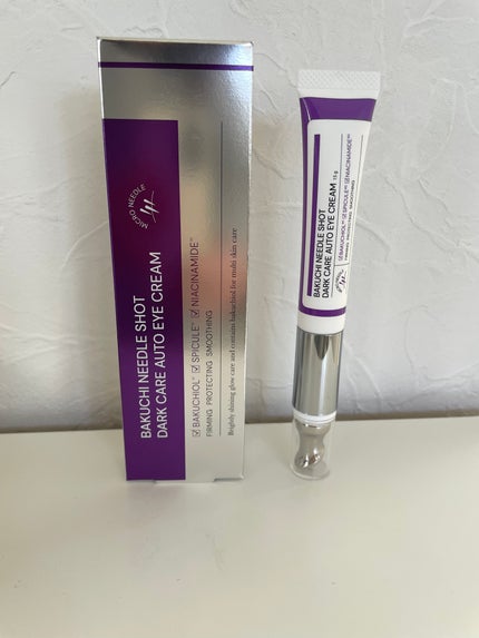 BAKUCHI NEEDLE SHOT DARK CARE AUTO EYE CREAM/LIALUSTER/アイケア・アイクリームを使ったクチコミ(1枚目)