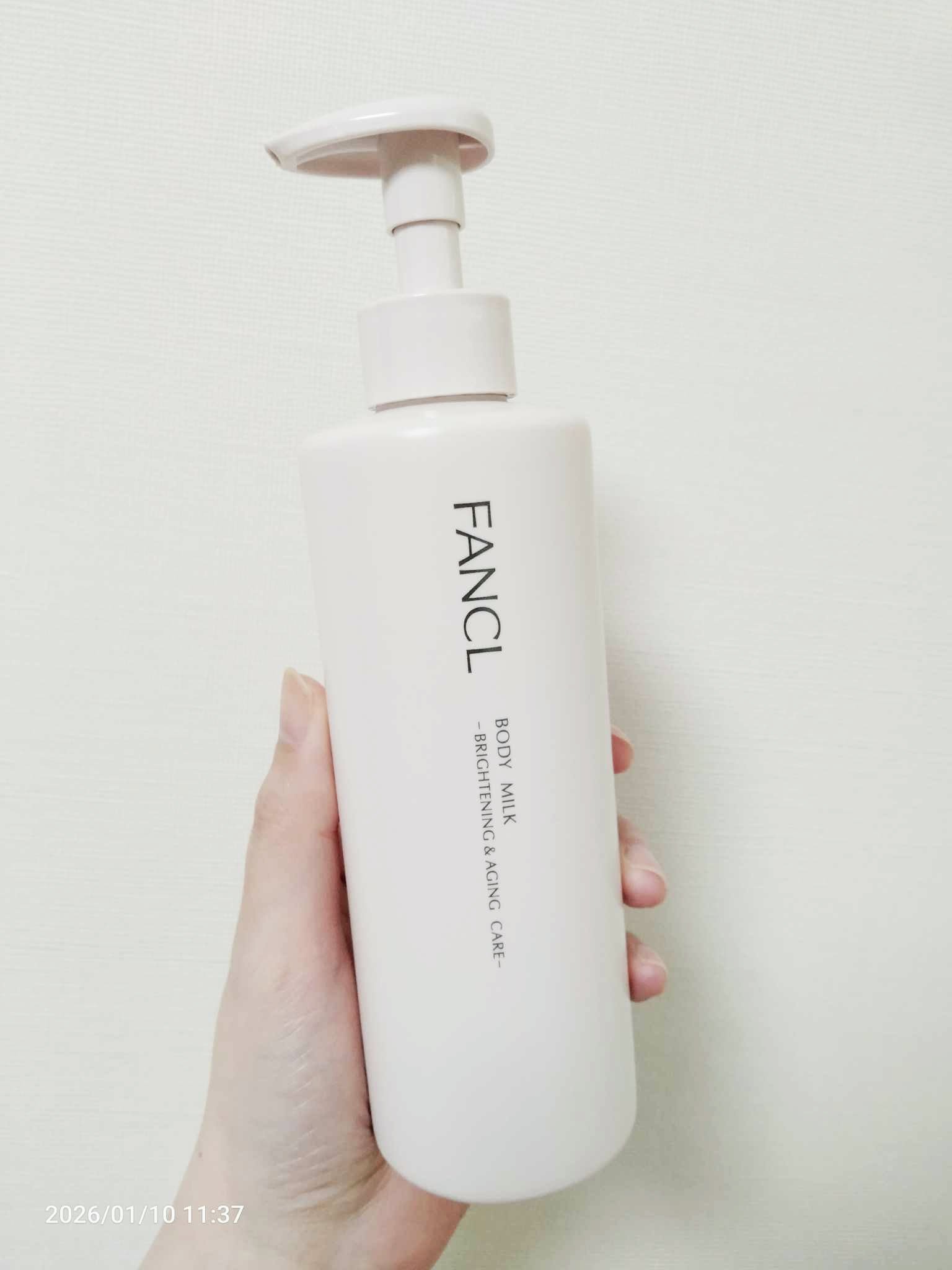 ボディミルク ブライトニング＆エイジングケア＜医薬部外品＞/ファンケル/ボディミルクを使ったクチコミ（1枚目）