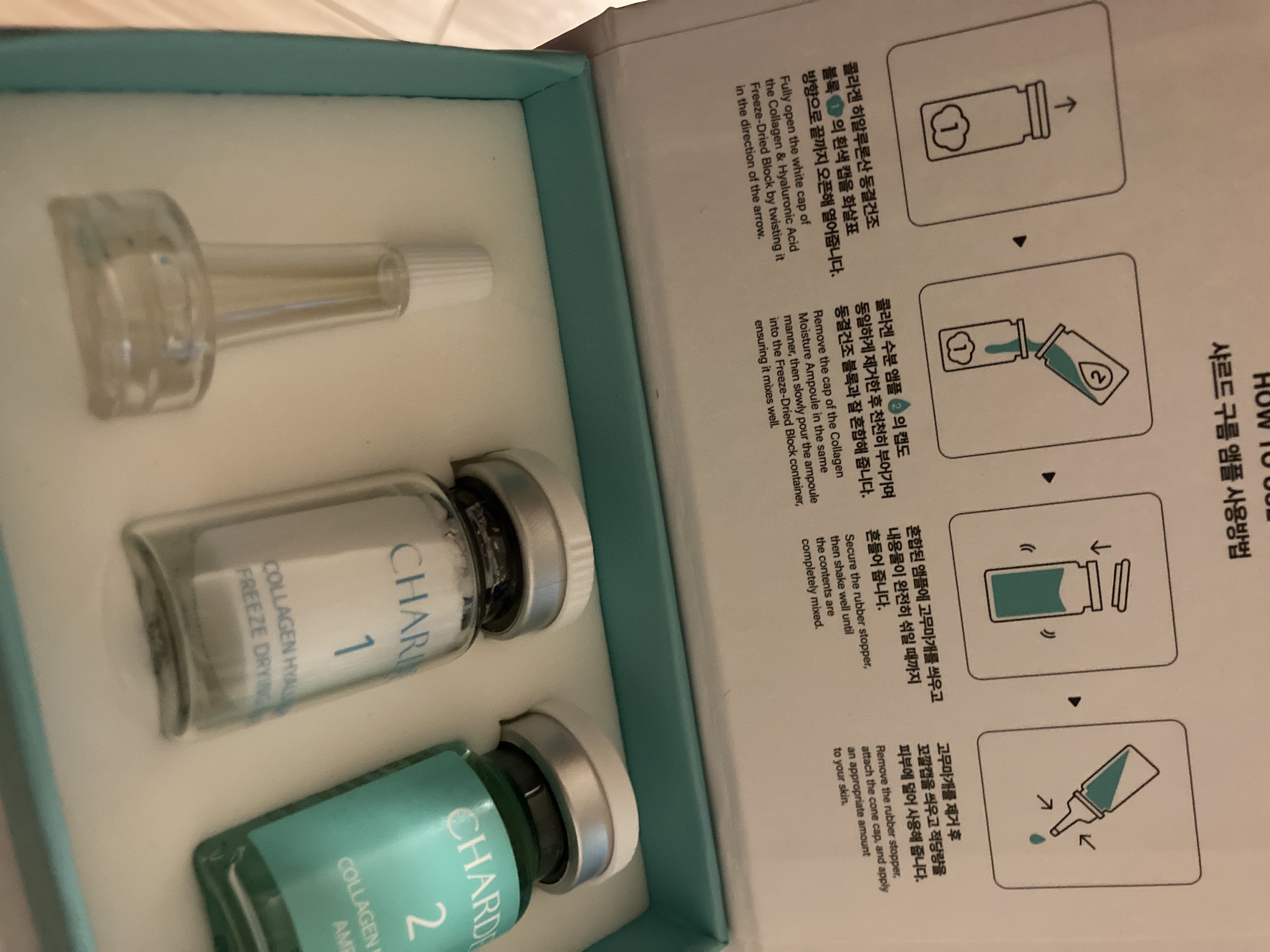 クラウドアンプル 1week キット/CHARDE/美容液を使ったクチコミ（1枚目）