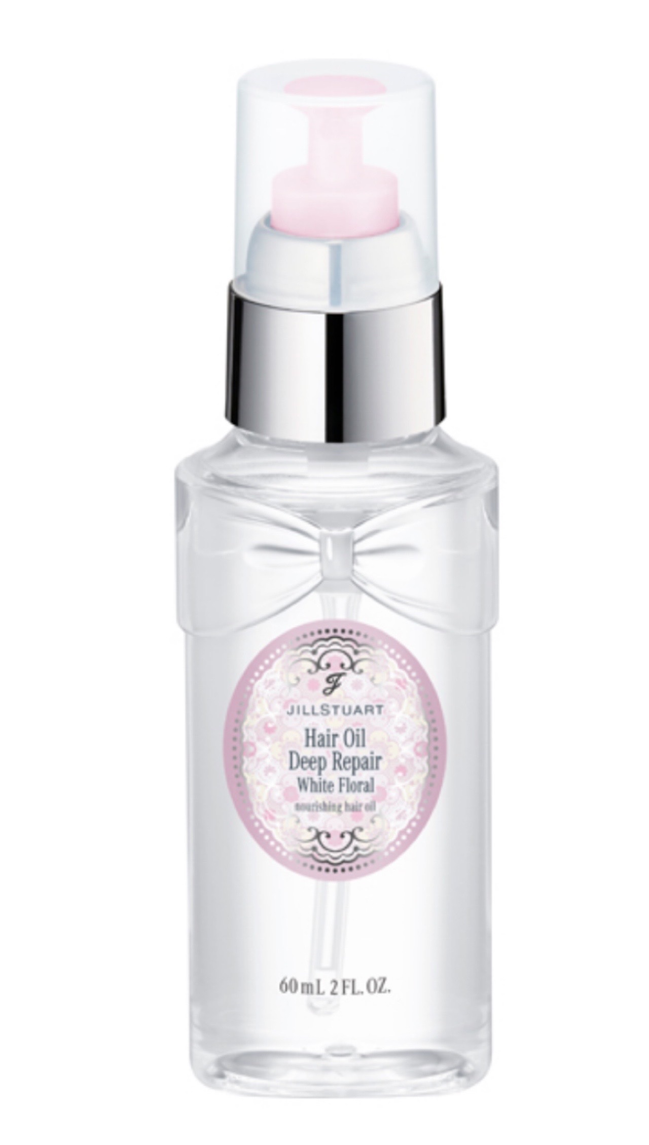 JILL STUARTジルスチュアート ホワイトフローラル ヘアオイル ディープリペア¥3,300

毛髪補修成分が髪内部をしっかり補修。
ダメージを受けた髪もツヤ髪へみちびくヘアオイル。
<商品特長＞
●なめらかな指通りにととのえるヘアオ